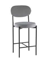 Стул полубарный Stool Group Стул Бриф Original N полубарный велюр серый арт. УТ000042932