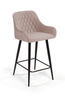 Стул полубарный Top concept Стул полубарный Robert, бархат пепельно-бежевый 25 арт. 76775