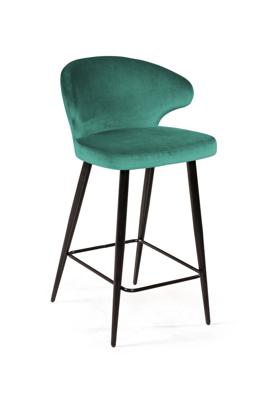Стул полубарный Top concept Стул полубарный Richard, бархат зеленый 19 арт. 81559