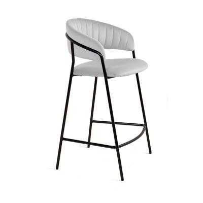 Стул полубарный Top concept Стул полубарный Kelly, бархат светло-серый 04 арт. 27378