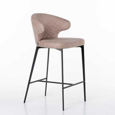 Стул полубарный Top concept Стул полубарный Ричард, замша бежевый арт. 2000000000527