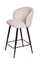 Стул полубарный Top concept Стул полубарный Vito поворотный 360 градусов, букле серый арт. 22958