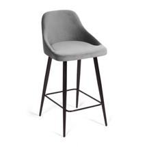 Стул полубарный Top concept Стул полубарный Дуглас, бархат светло-серый 26 арт. 21858