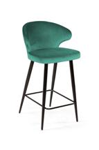 Стул полубарный Top concept Стул полубарный Ричард, бархат зеленый 19 арт. 81559