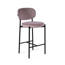 Стул полубарный Top concept Стул полубарный Мейсон, бархат светло-серый 26 арт. 21110