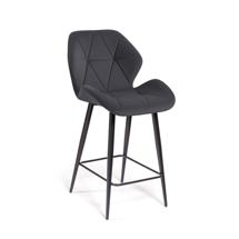 Стул полубарный Top concept Стул полубарный Кристалл, бархат серый 27 арт. 0000004686800000036177000001150