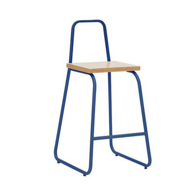 Стул полубарный Woodi Furniture Полубарный стул Bauhaus с высокой спинкой арт. BHPBS-SN
