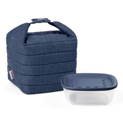 Сумка Guzzini Набор из термосумки и контейнера handy bio, 1,4 л, синий арт. 032950290