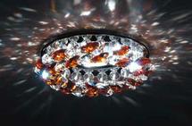 Светильник Donolux DL 061.02.1/7 crystal/topaz