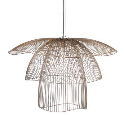 Светильник Forestier Suspension papillon l champagne