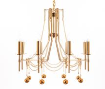 Светильник MAK interior Дизайнерские светильники Rocco gold 8 арт. WTL1045-8GD
