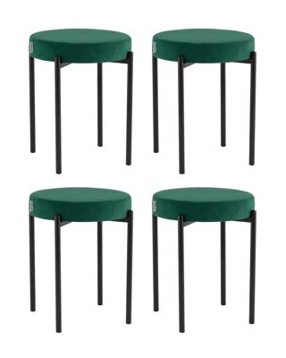 Табурет Stool Group Табурет Бриф Original велюр зеленый 4 шт. арт. УТ000043140