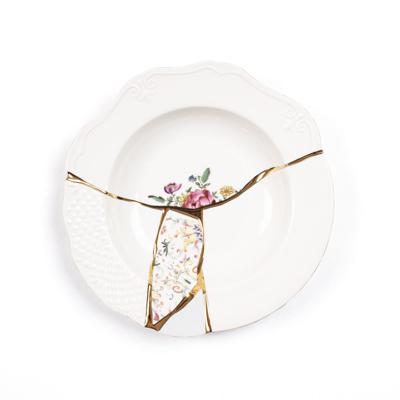 Тарелка Seletti Глубокая тарелка Kintsugi арт. 09623