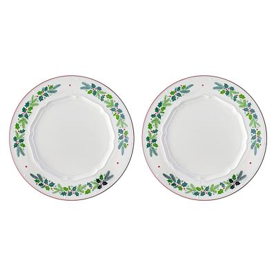 Тарелка Tkano Набор из двух тарелок nordic winter из коллекции new year essential, D26,5 см арт. TK25-NY_PL0001