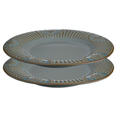 Тарелка ЯЯЯ Набор тарелок antique,  D21 см, 2 шт. арт. LJ_NC_PL21