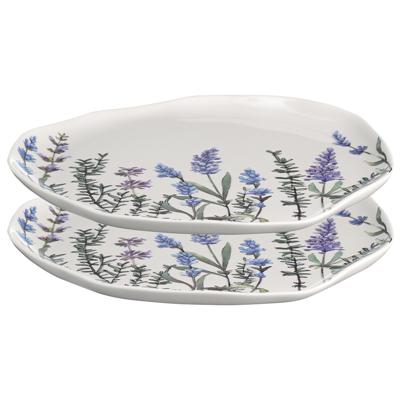 Тарелка ЯЯЯ Набор тарелок floral, D26 см, 2 шт. арт. LJ_SB_PL26