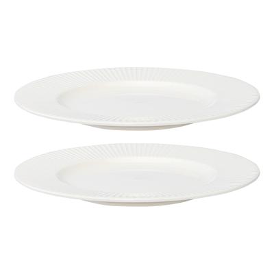 Тарелка ЯЯЯ Набор тарелок soft ripples, dual glazing, D21 см, 2 шт. арт. LJ000013