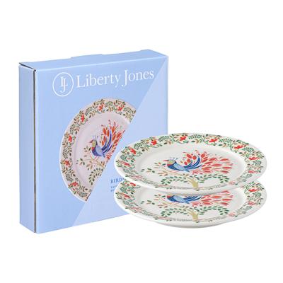 Тарелка ЯЯЯ Набор тарелок fantail bird из коллекции birds of paradise в подарочной упаковке, D18 см, 2 шт. арт. LJ0000293