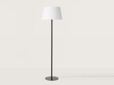 Торшер Aromas del Campo Торшер Tex черный металл + абажур 151011/45 арт. 091623