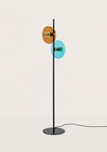 Торшер Aromas del Campo Торшер Ohlala 2L черный со стеклянными дисками 1223 Ø 25 см арт. 085383