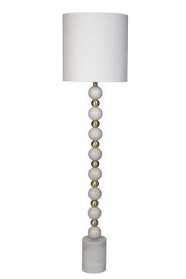 Торшер Garda Decor 22-89576 Торшер плафон белый h.152 см арт. 22-89576