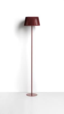 Торшер La Forma (ех Julia Grup) Уличный торшер Aldet на солнечных батареях терракотовый, диаметр 46 см арт. 482393