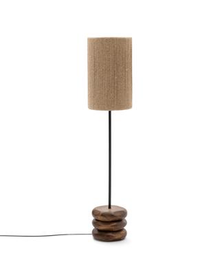 Торшер La Forma (ех Julia Grup) Торшер Kor из джута и акации в темной отделке арт. 210360