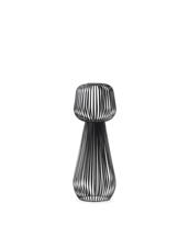 Торшер La Forma (ех Julia Grup) Уличный торшер Reiba из металла черного цвета на солнечной батарее арт. 262047