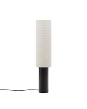 Торшер La Forma (ех Julia Grup) Напольная лампа Dulan из черного металла с абажуром из хлопка арт. 262255