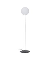 Торшер La Forma (ех Julia Grup) Торшер Brisia из черного металла с матовым стеклянным шаром Ø30 арт. 459041