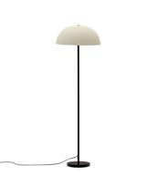 Торшер La Forma (ех Julia Grup) Торшер Nibla из чёрного металла с абажуром из белой глины арт. 262373