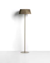 Торшер La Forma (ех Julia Grup) Уличный торшер Aldet на солнечных батареях бежевый, диаметр 46 см арт. 482391