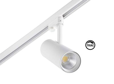 Трековая система Faro Трековый светильник Fuga LARGE белый LED PEARL WHITE 29,5W 3100K 60є 011303801C арт. 160686