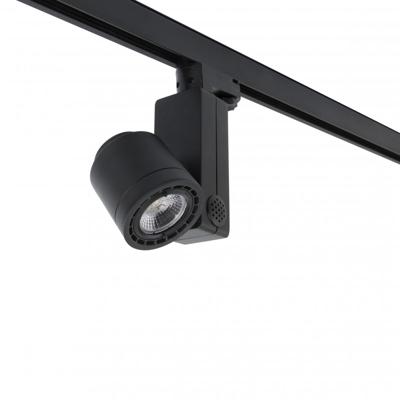 Трековая система Faro Трековый светильник NANO CYLINDER черный LED 7W 3000K 56є арт. 060341