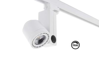 Трековая система Faro Трековый светильник nano Cylinder белый LED 14,5W 3000K 56є TRIAC арт. 132792