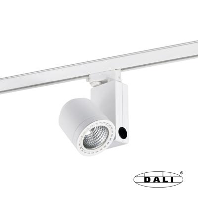 Трековая система Faro Трековый светильник mini Cylinder белый LED 15W 2700K 20є DALI арт. 132587