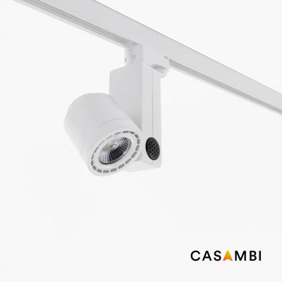 Трековая система Faro Трековый светильник nano Cylinder белый LED 14,5W 2700K 56є CASAMBI арт. 132876