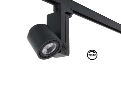 Трековая система Faro Трековый светильник nano Cylinder черный LED 14,5W 3000K 20є TRIAC арт. 132889