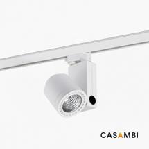 Трековая система Faro Трековый светильник mini Cylinder белый LED HE 27W 4000K 20є CASAMBI арт. 132769