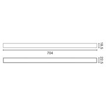 Трековая система Faro Светильник для линейной системы NESO SLIM LINE-70 2700K черный DALI арт. 189813