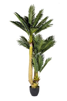 Цветок Garda Decor 29BJ-695-37 Пальма Цикас (Cycas) искусственная в горшке h160см арт. 29BJ-695-37