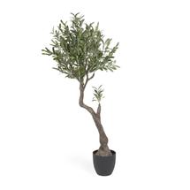 Цветок La Forma (ех Julia Grup) Искусственное оливковое дерево Olivo с черным горшком 140 см арт. 114623