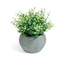 Цветок La Forma (ех Julia Grup) Flower Искусственное растение эвкалипт в сером горшке арт. 068876