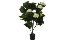 Цветок МиК Искусственные растения Гортензия кремовая MK-7410-HW 0х0х100 см Темно-зеленый арт. ZN-137096