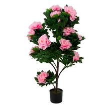 Цветок МиК Искусственные растения Пион розовый MK-7411-HP 0х0х100 см Темно-зеленый арт. ZN-137097