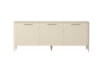 Тумба Ellipsefurniture Тумба Type oak 3 двери ширина 180 см (молочный) арт. TY010206210101