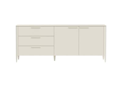 Тумба Ellipsefurniture Тумба Type 3 ящика 2 двери L (молочный) арт. TY010305230101