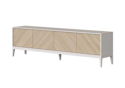 Тумба Ellipsefurniture Тумба Fjord 4 двери напольная (белая) арт. FJ010101270101