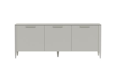 Тумба Ellipsefurniture Тумба Type 3 двери ширина 180 см (серо-бежевый) арт. TY010304220101
