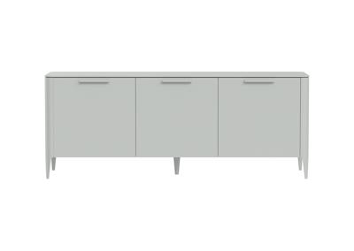 Тумба Ellipsefurniture Тумба Type 3 двери ширина 180 см (светло-серый) арт. TY010302220101